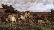 Camille Pissarro Loose multi-tile this Canada thunder hillside oil painting on canvas